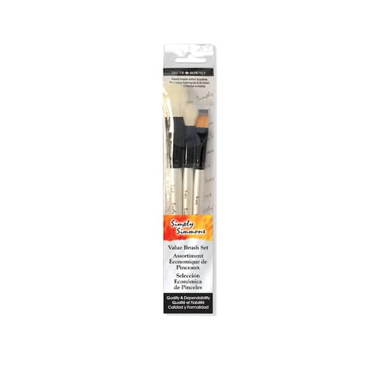 Simply Simmons Mop Up 3 Piece Brush Set